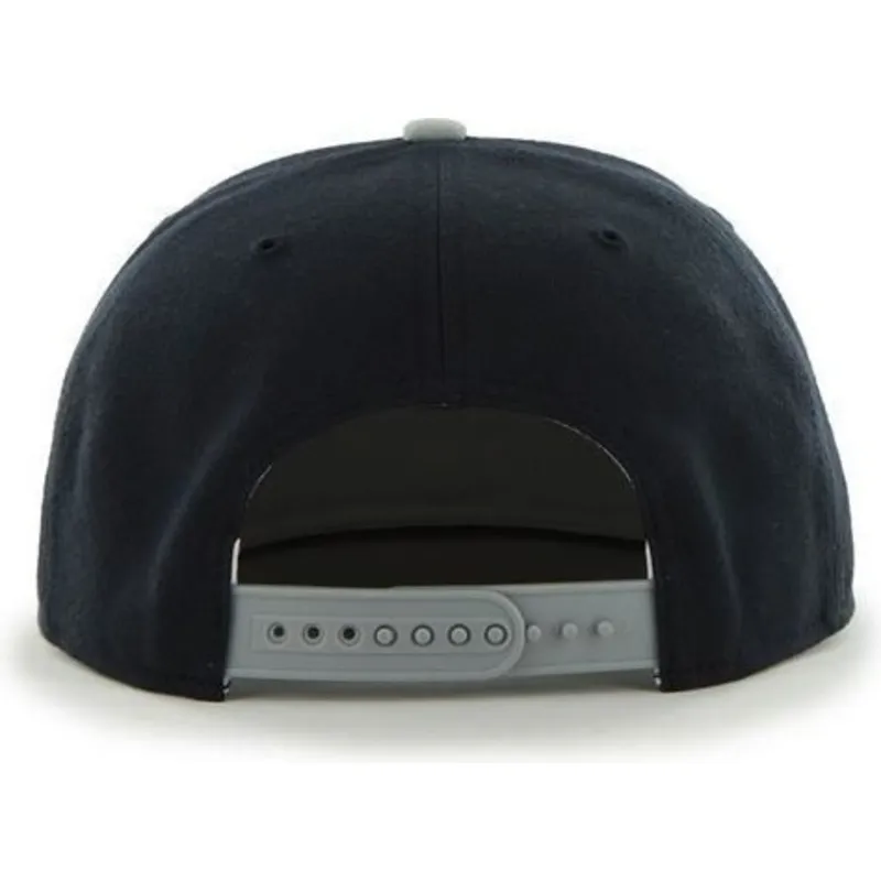 petten-plat-marineblauw-snapback-van-new-york-yankees-mlb-van-47-brand