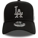 petten-gebogen-zwart-snapback-a-frame-seasonal-infill-van-los-angeles-dodgers-mlb-van-new-era