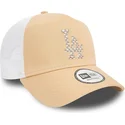 petten-gebogen-bruin-snapback-a-frame-seasonal-infill-van-los-angeles-dodgers-mlb-van-new-era
