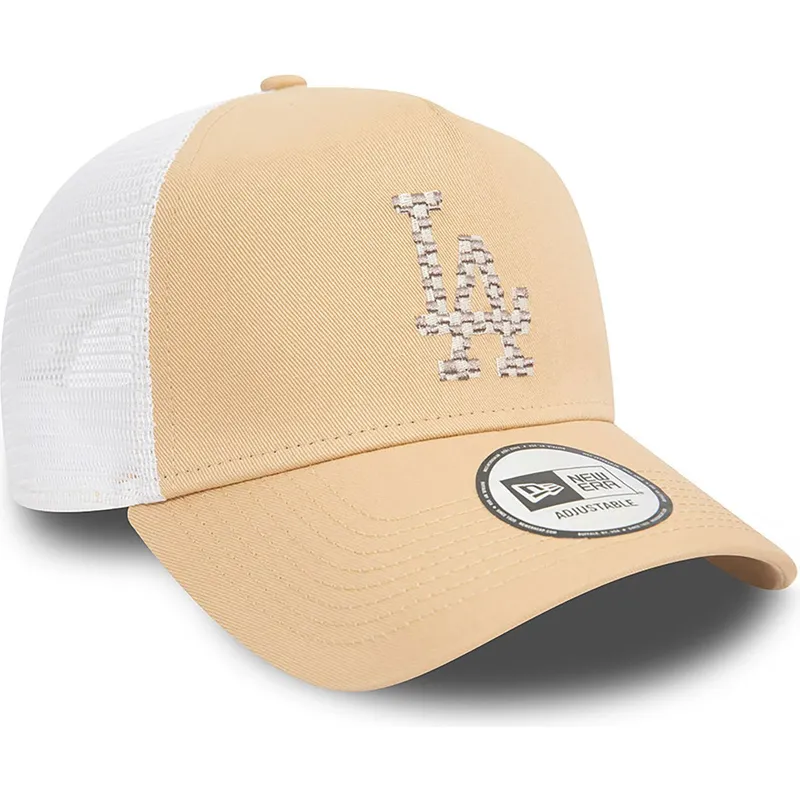 petten-gebogen-bruin-snapback-a-frame-seasonal-infill-van-los-angeles-dodgers-mlb-van-new-era petten-gebogen-bruin-snapback-a-frame-seasonal-infill-van-los-angeles-dodgers-mlb-van-new-era