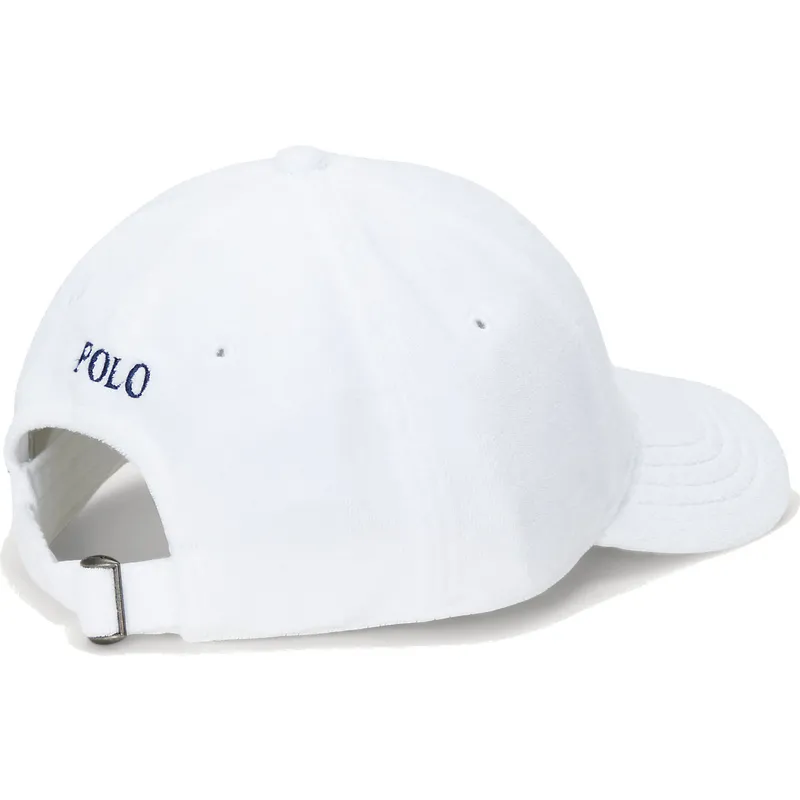 petten-gebogen-wit-verstelbaar-cotton-terry-classic-sport-van-polo-ralph-lauren