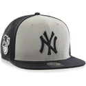 petten-plat-marineblauw-snapback-van-new-york-yankees-mlb-van-47-brand