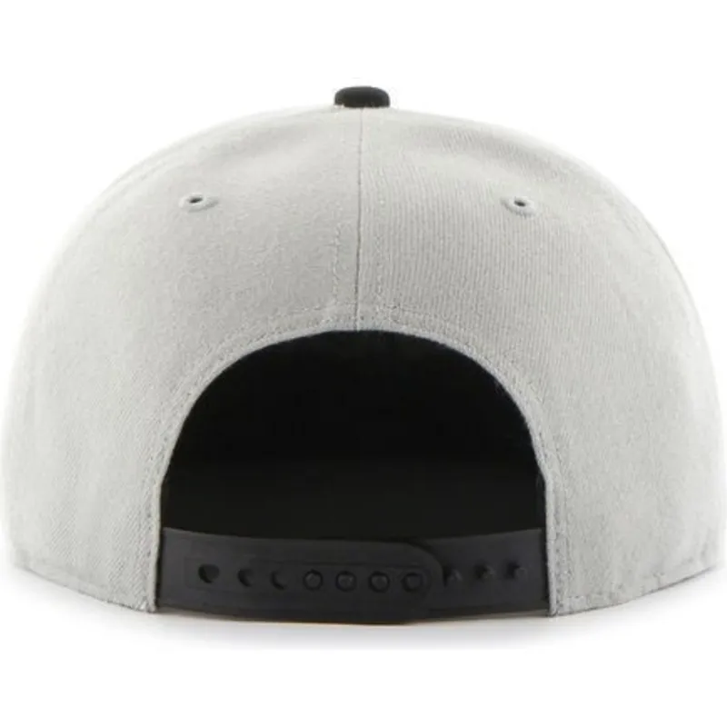 petten-plat-grijs-snapback-letras-van-chicago-white-sox-mlb-van-47-brand
