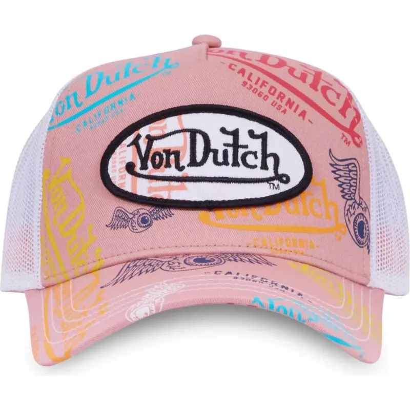 petten-gebogen-roze-snapback-le-pou-van-von-dutch petten-gebogen-roze-snapback-le-pou-van-von-dutch
