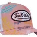 petten-gebogen-roze-snapback-le-pou-van-von-dutch