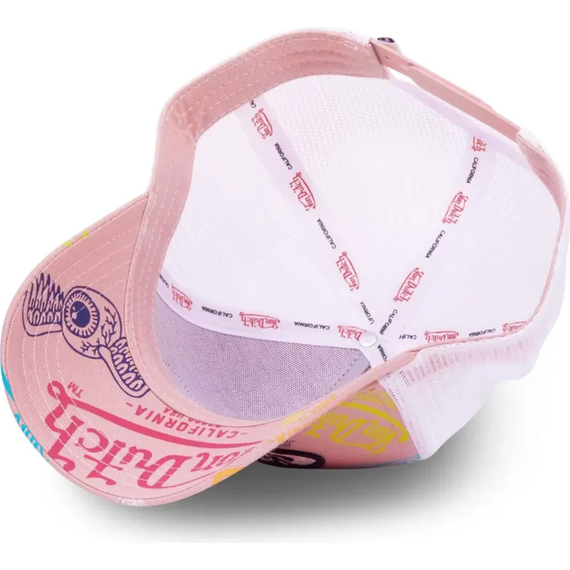 petten-gebogen-roze-snapback-le-pou-van-von-dutch petten-gebogen-roze-snapback-le-pou-van-von-dutch