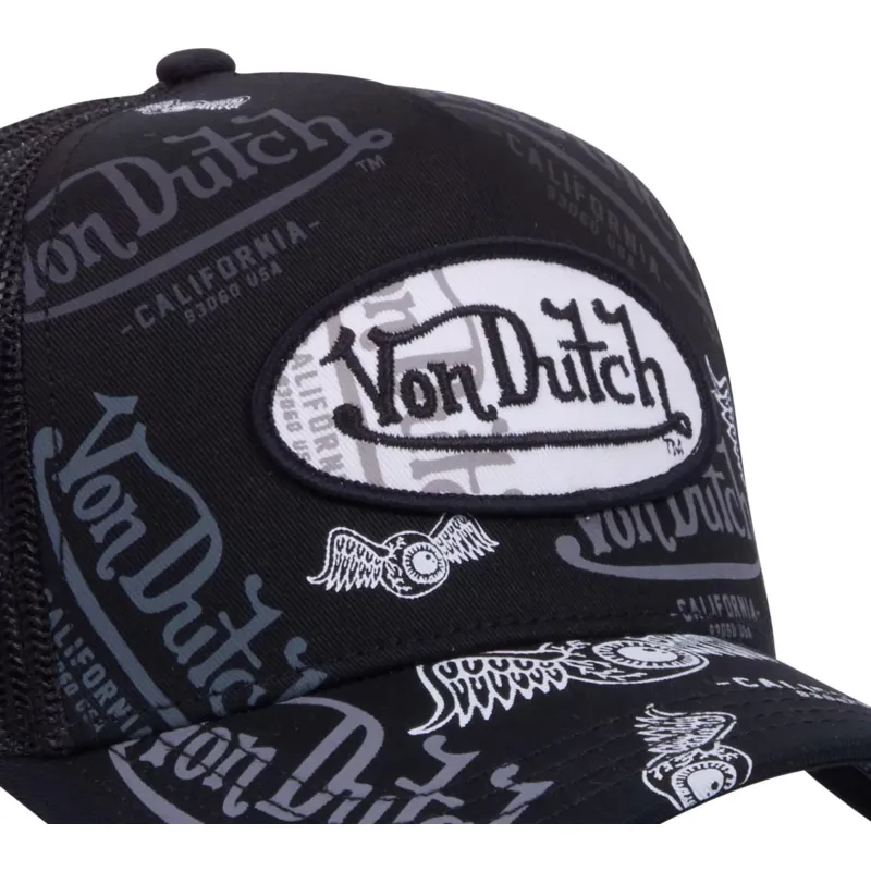 petten-gebogen-zwart-snapback-le-gre-van-von-dutch