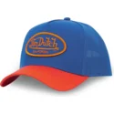 petten-gebogen-blauw-snapback-blor-ct-van-von-dutch
