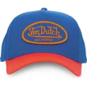 petten-gebogen-blauw-snapback-blor-ct-van-von-dutch