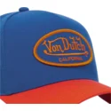 petten-gebogen-blauw-snapback-blor-ct-van-von-dutch