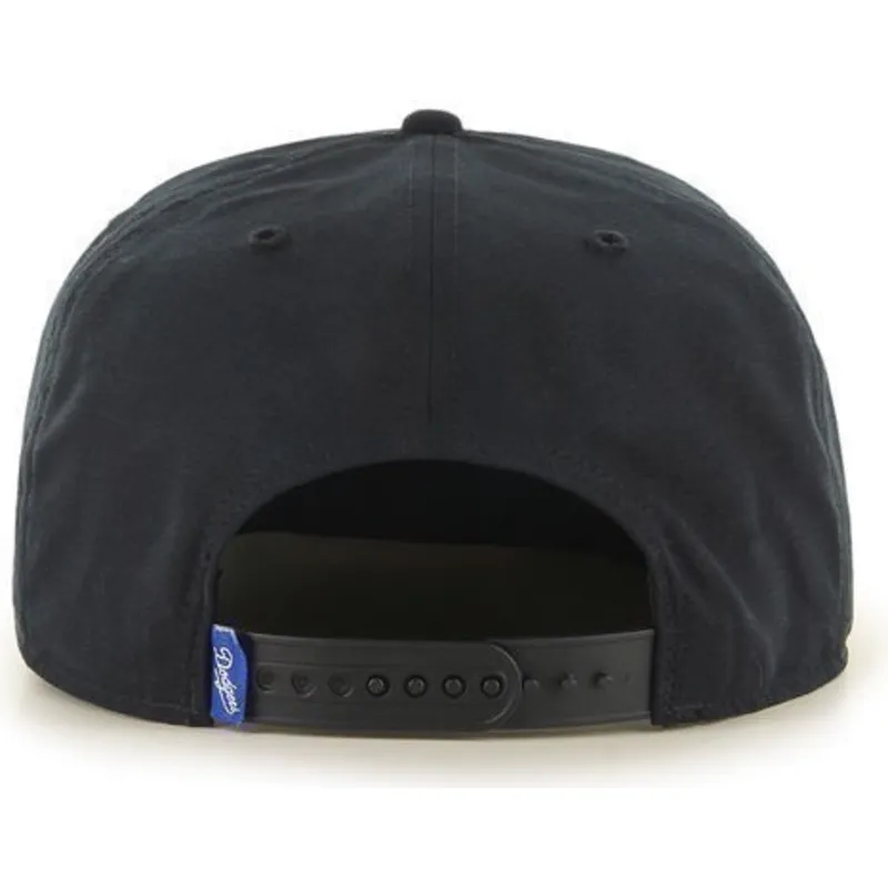 petten-plat-zwart-snapback-van-los-angeles-dodgers-mlb-van-47-brand