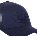 petten-gebogen-marineblauw-snapback-log02-van-von-dutch