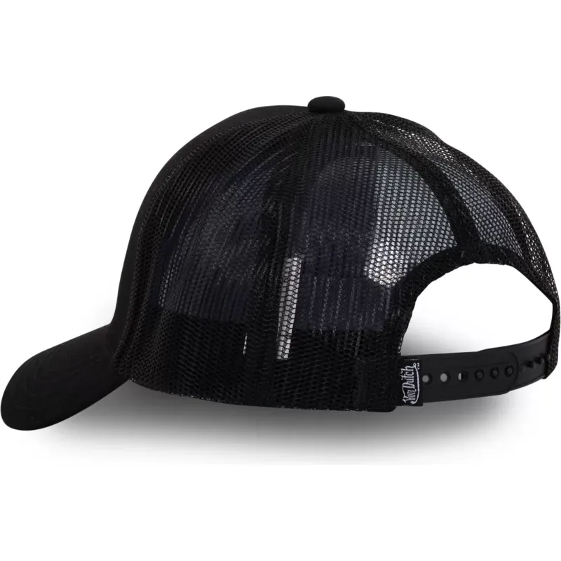 petten-gebogen-zwart-snapback-log01-van-von-dutch