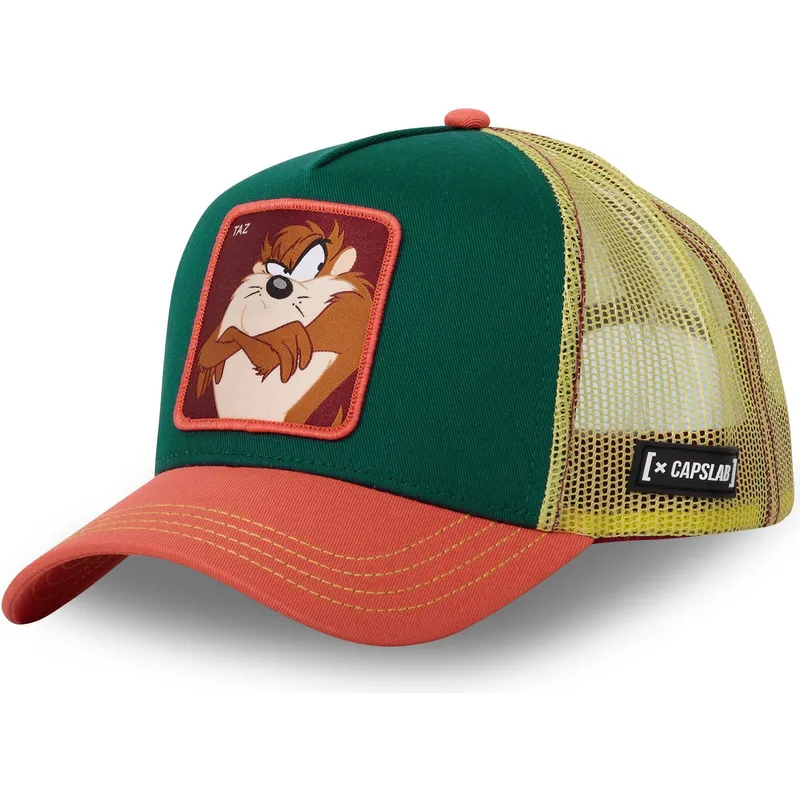 petten-gebogen-meerkleurig-snapback-tasmaanse-duivel-looney-tunes-van-capslab