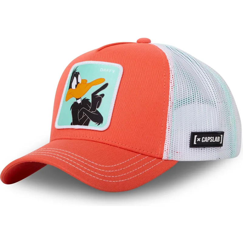 petten-gebogen-oranje-snapback-daf-ct-daffy-duck-looney-tunes-van-capslab petten-gebogen-oranje-snapback-daf-ct-daffy-duck-looney-tunes-van-capslab
