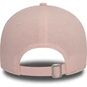petten-gebogen-roze-verstelbaar-9forty-linen-van-new-york-yankees-mlb-van-new-era