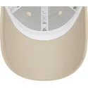 petten-gebogen-beige-verstelbaar-9forty-linen-van-new-york-yankees-mlb-van-new-era
