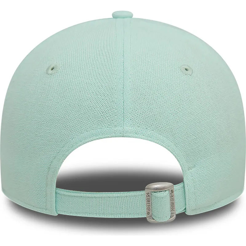 petten-gebogen-groen-verstelbaar-9forty-linen-van-los-angeles-dodgers-mlb-van-new-era