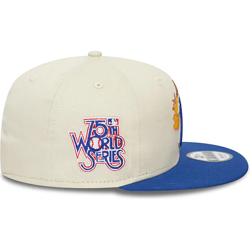 petten-plat-blauw-snapback-9fifty-floral-van-new-york-yankees-mlb-van-new-era