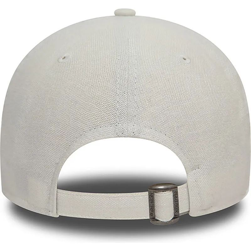 petten-gebogen-wit-verstelbaar-9forty-linen-van-new-york-yankees-mlb-van-new-era petten-gebogen-wit-verstelbaar-9forty-linen-van-new-york-yankees-mlb-van-new-era