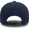 petten-gebogen-marineblauw-verstelbaar-9forty-linen-van-los-angeles-dodgers-mlb-van-new-era
