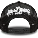 petten-gebogen-zwart-snapback-a-frame-graphic-van-hot-dog-new-york-van-new-era