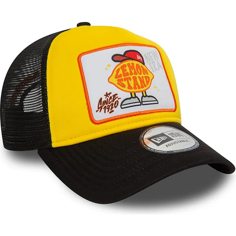 petten-gebogen-geel-snapback-lemon-stand-life-gave-me-lemons-a-frame-patch-van-new-era petten-gebogen-geel-snapback-lemon-stand-life-gave-me-lemons-a-frame-patch-van-new-era
