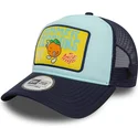 petten-gebogen-blauw-snapback-summer-sessions-a-frame-patch-van-new-era