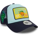 petten-gebogen-blauw-snapback-summer-sessions-a-frame-patch-van-new-era