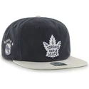 petten-plat-marineblauw-snapback-van-toronto-maple-leafs-nhl-van-47-brand