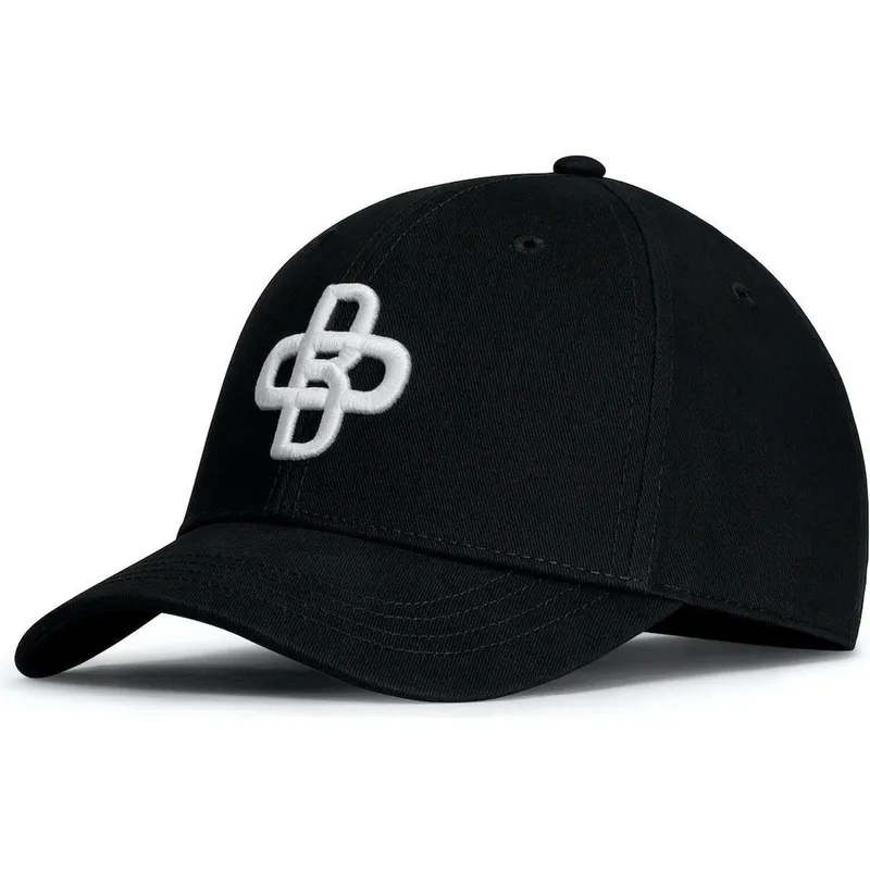 petten-gebogen-zwart-verstelbaar-baseball-peach-van-oblack