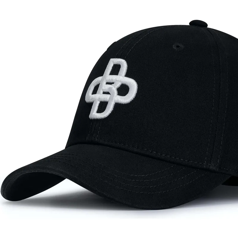petten-gebogen-zwart-verstelbaar-baseball-peach-van-oblack