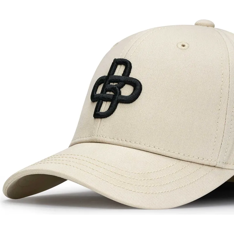 petten-gebogen-beige-verstelbaar-baseball-peach-van-oblack