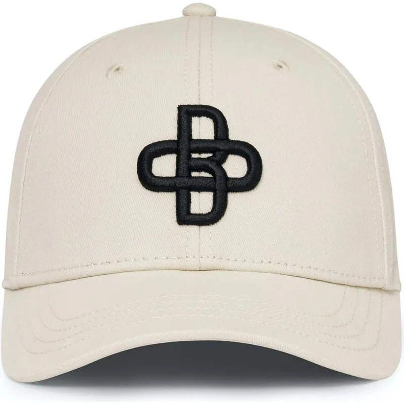 petten-gebogen-beige-verstelbaar-baseball-peach-van-oblack