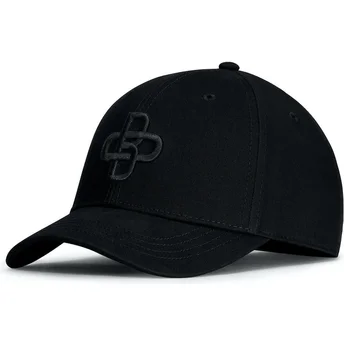 Petten gebogen zwart verstelbaar Baseball Peach van Oblack
