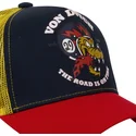 petten-gebogen-meerkleurig-snapback-wol-van-von-dutch