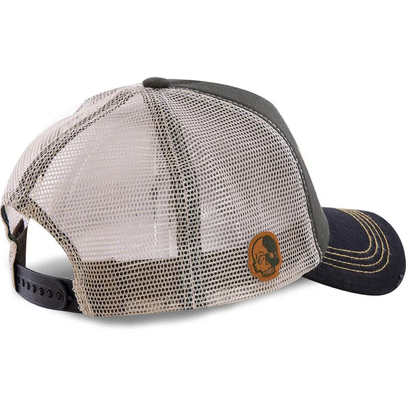 petten-gebogen-groen-snapback-voor-kinderen-kidcrew5-van-von-dutch