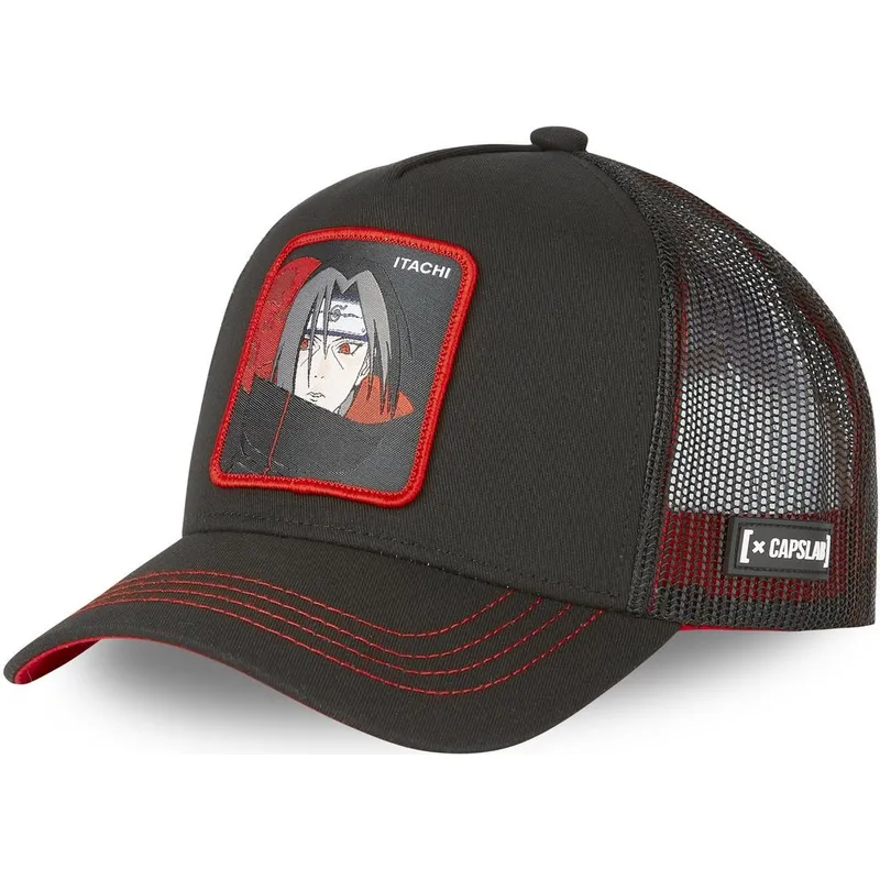 petten-gebogen-zwart-snapback-ita1-itachi-uchiha-naruto-van-capslab