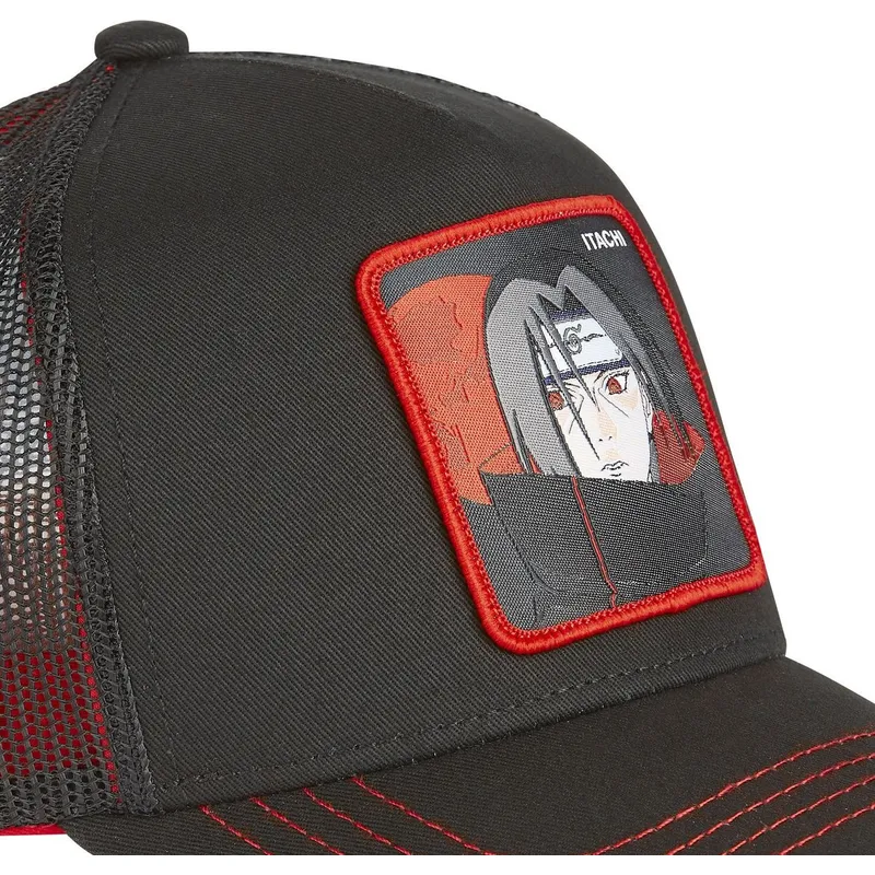 petten-gebogen-zwart-snapback-ita1-itachi-uchiha-naruto-van-capslab