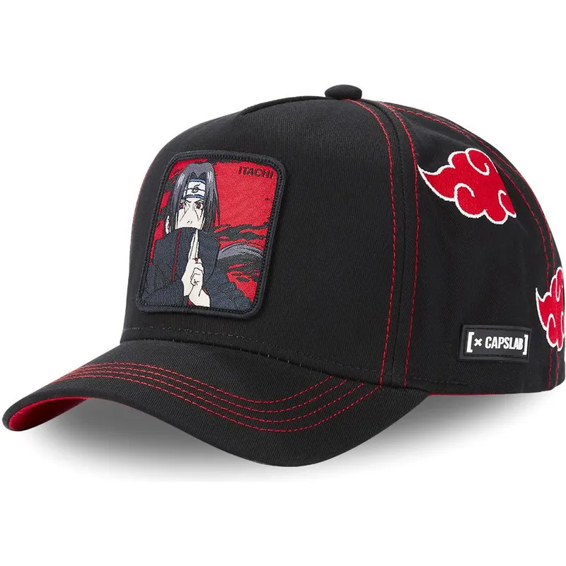 petten-gebogen-zwart-snapback-voor-kinderen-kidaka2-itachi-uchiha-naruto-van-capslab