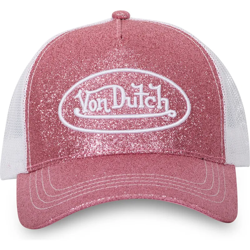 petten-gebogen-roze-snapback-glitter-p-van-von-dutch