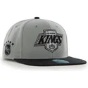 petten-plat-grijs-snapback-van-los-angeles-kings-nhl-van-47-brand