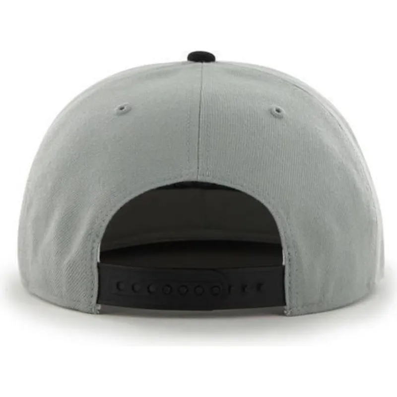 petten-plat-grijs-snapback-van-los-angeles-kings-nhl-van-47-brand