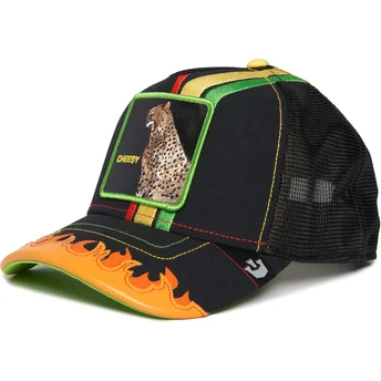 Petten gebogen zwart snapback Cheesy Dangerously...
