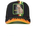 petten-gebogen-zwart-snapback-cheesy-dangerously-supercharged-the-farm-van-goorin-bros