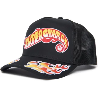 Petten gebogen zwart snapback HOT HEADZ Supercharged The...