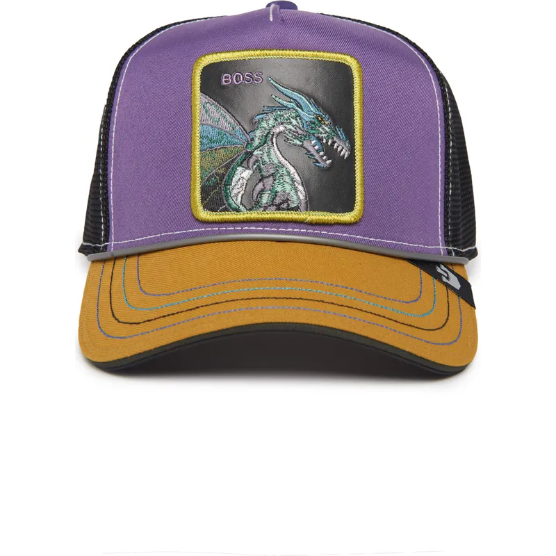 petten-gebogen-paars-snapback-boss-hammer-and-spike-insert-coin-vol2-the-farm-van-goorin-bros