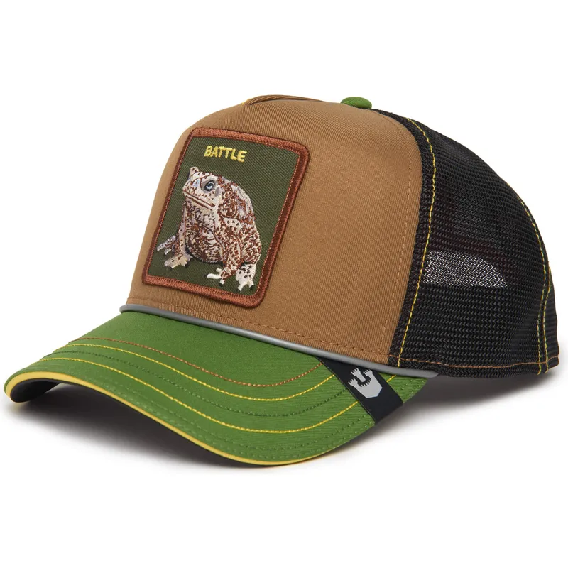 petten-gebogen-bruin-snapback-battle-rash-zits-and-pimple-insert-coin-vol2-the-farm-van-goorin-bros