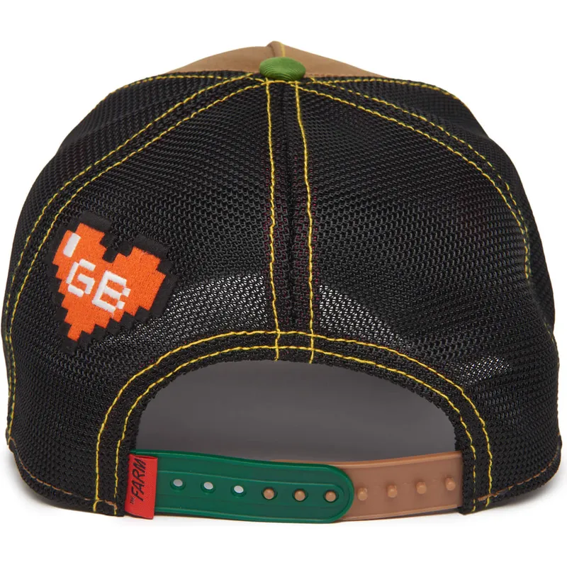 petten-gebogen-bruin-snapback-battle-rash-zits-and-pimple-insert-coin-vol2-the-farm-van-goorin-bros