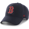 petten-gebogen-marineblauw-verstelbaar-van-boston-red-sox-mlb-van-47-brand